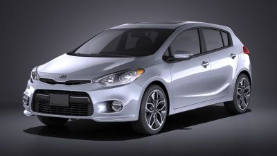 Kia Forte Hatchback 5door 2016 VRAY