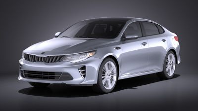 Kia Optima GT 2017 VRAY