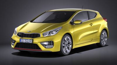 Kia PRO Ceed GT 2017 VRAY