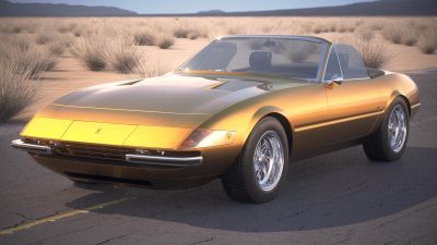 Ferrari Daytona Spider 1968-1973 desertstudio