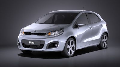 Kia Rio 2014 5door VRAY