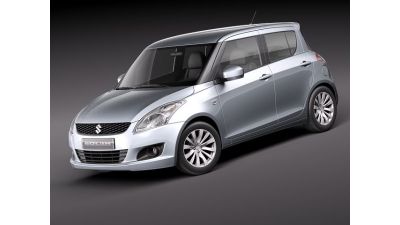 Suzuki Swift 2011 3D Model