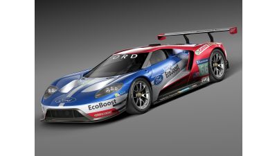 Ford LM GTE RaceCar LeMans 2017