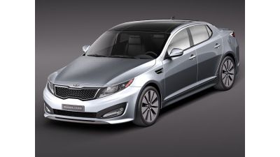 Kia Optima 2011 3D Model