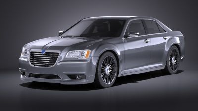 Lancia Thema 2015 VRAY