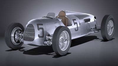 Auto Union Type C 1936 Race Car