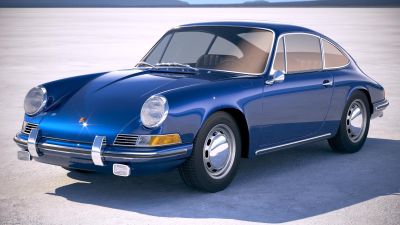 Porsche 911 901 coupe 1964 vray