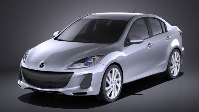 Mazda 3 Sedan 2013 VRAY