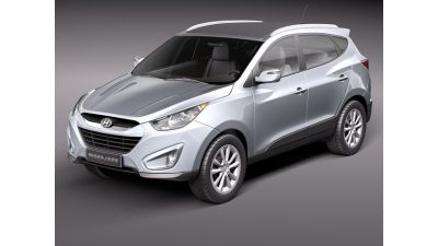 Hyundai Tucson 2011 3D Model