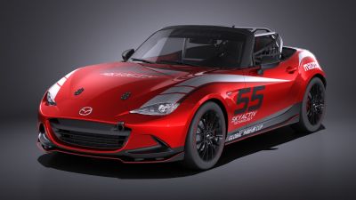 Mazda MX-5 2016 CUP Race Car VRAY