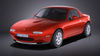 Mazda MX-5 Miata 1989-1997 VRAY