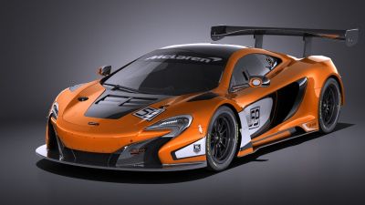 Mclaren 650S GT3 2017 VRAY