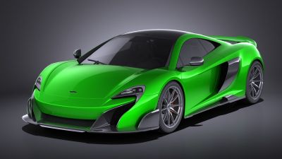 McLaren 675LT 2017 VRAY