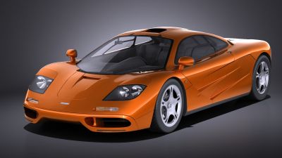 McLaren F1 1994-1998 VRAY