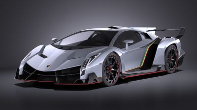 Lamborghini Veneno 2016 VRAY