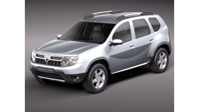 Dacia duster 2010 3D Model