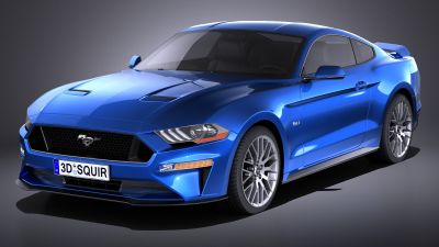 Ford Mustang GT 2018 studio