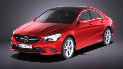 Mercedes-Benz CLA-class 2014 VRAY