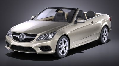 Mercedes-Benz E-class Cabriolet 2015 VRAY