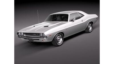 Dodge Challenger 1970 3D Model