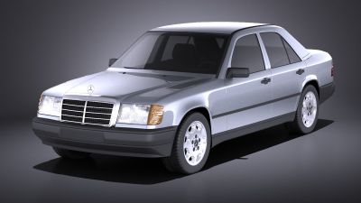 Mercedes W124 E class 1990 VRAY