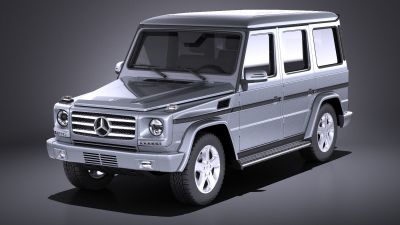 Mercedes-Benz G-class 2013 VRAY