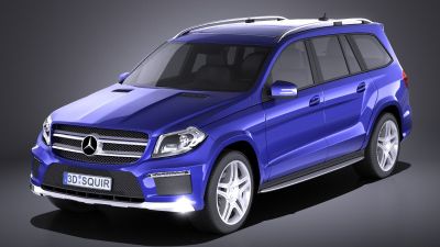 Mercedes-Benz GL63 AMG 2015 VRAY