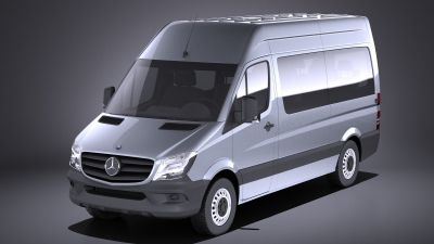 Mercedes-Benz Sprinter Passenger Van 2017 VRAY