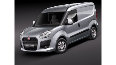 Fiat Doblo Cargo 2010 3D Model