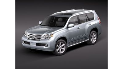 Lexus GX 460 2010 SUV 3D Model