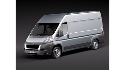 Citroen Jumper 2006-2010 LWB 3D Model