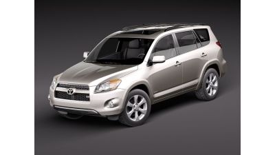 Toyota RAV 4 2010 Limited 3D Model