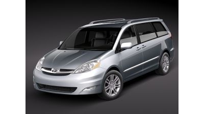 Toyota Sienna 3D Model