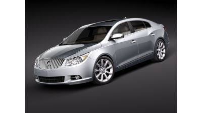 Buick Lacrosse 2010 3D Model