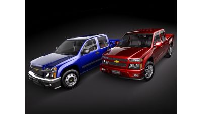 Chevrolet Colorado crew cab 3D Model