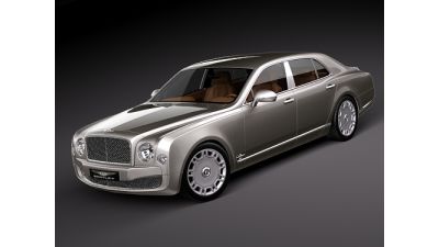 Bentley Mulsanne 3D Model