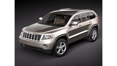 Jeep Grand Cherokee 2010 3D Model