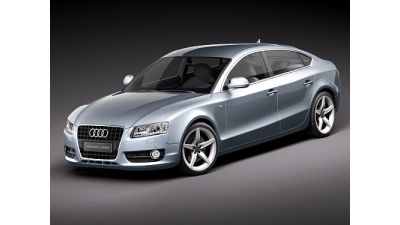 Audi A5 Sportback 2010 3D Model