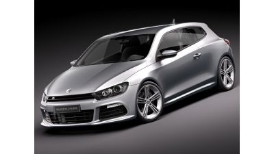 Volkswagen Scirocco R 2010 3D Model