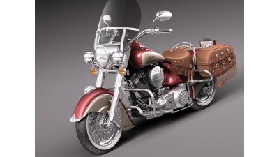 Indian Chief Vintage 2012 3D Model