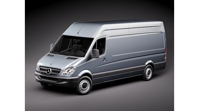 Mercedes Sprinter II Van Long 3D Model