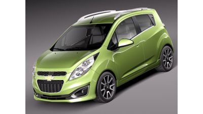 Chevrolet Spark 2013 3D Model