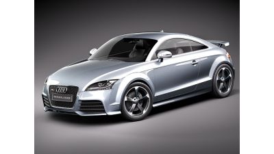 Audi TT RS 2010 3D Model