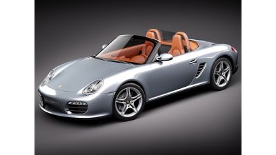 Porsche Boxster S 2010 3D Model