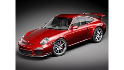 Porsche 911 GT3 2010 Sports Car 3D Model