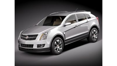 Cadillac SRX 2010 SUV 3D Model