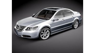 Honda Legend 2009 sedan 3D Model