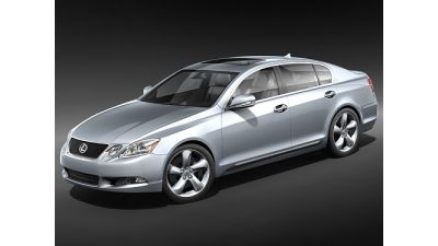 Lexus GS 350 2009 3D Model