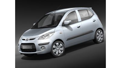 Hyundai i10 3D Model