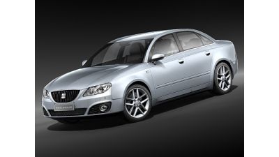 Seat Exeo Sedan 3D Model